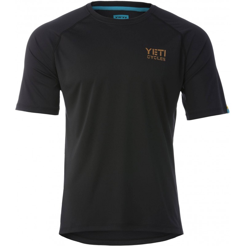 Yeti Tolland Jersey Maillot Schwarz...