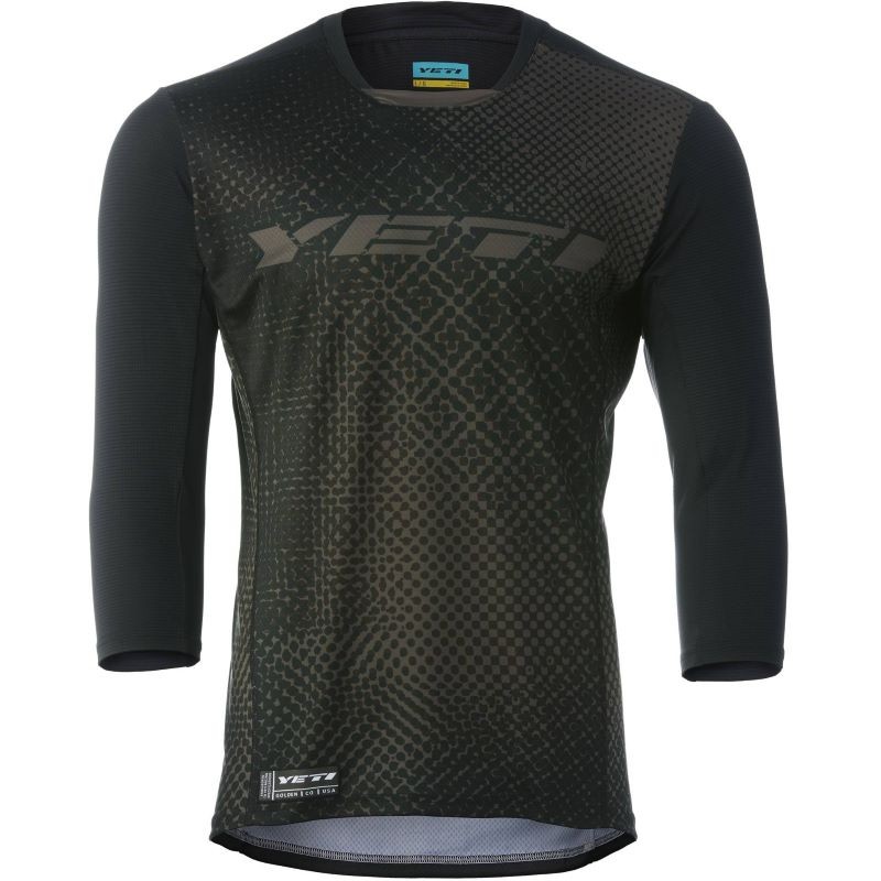 Yeti Enduro Jersey 3/4 Black/Halftone...