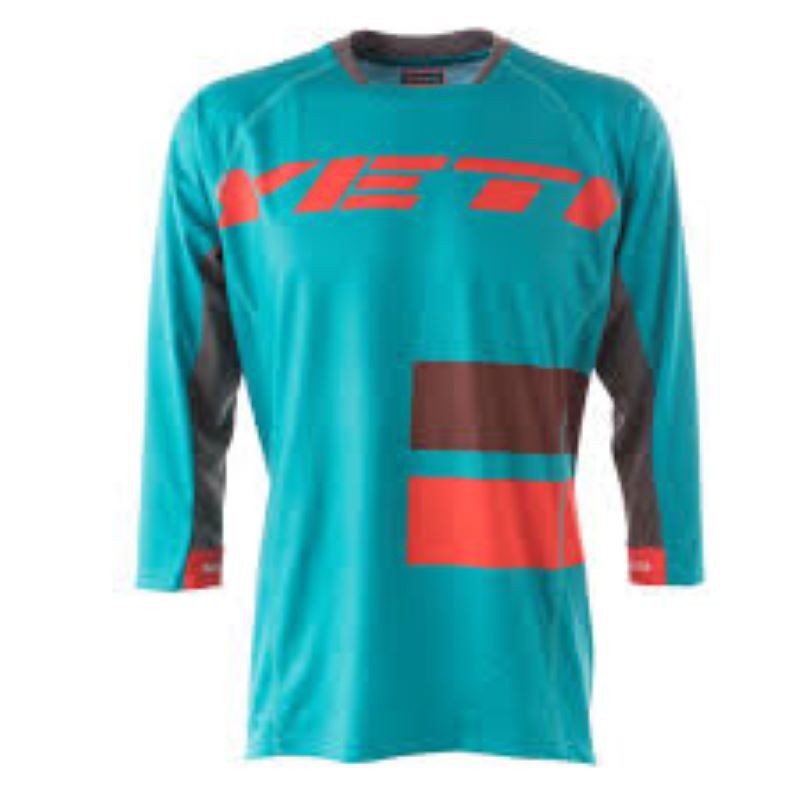 Yeti Enduro Jersey 3/4 Turq/Inferno...