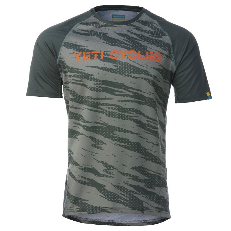 Yeti Longhorn Jersey S/S Kurz Jungle...